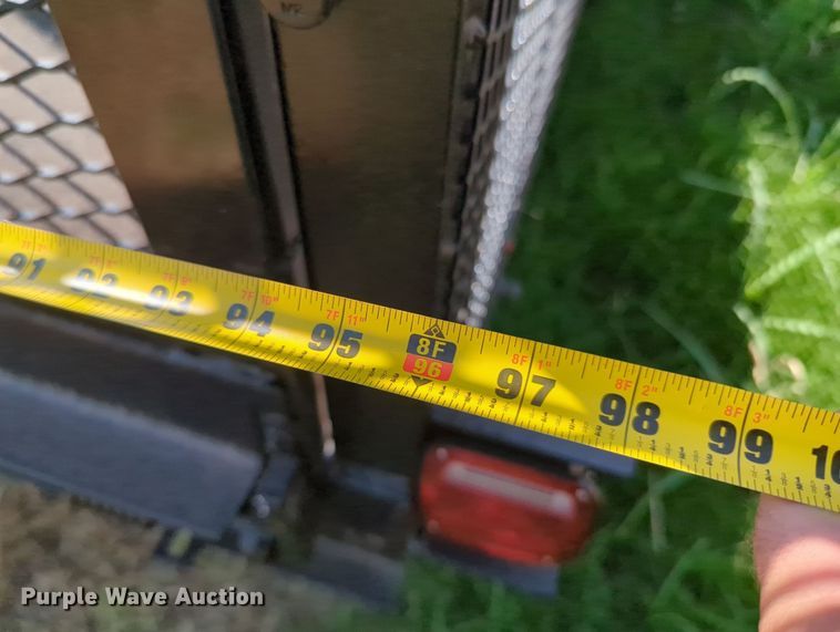 image for item MY9996 Shop built  utility trailer