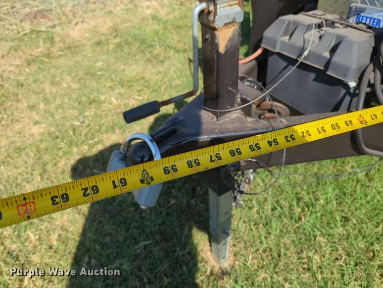 image for item MY9996 Shop built  utility trailer