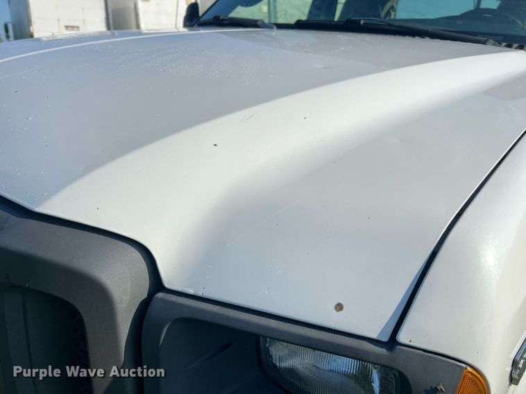 image for item NA9086 2005 Ford F350 Super Duty XL  Crew Cab utility bed pickup truck