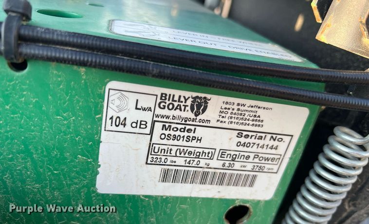 image for item NA9179 (2) Billy Goat OS901SPH overseeders