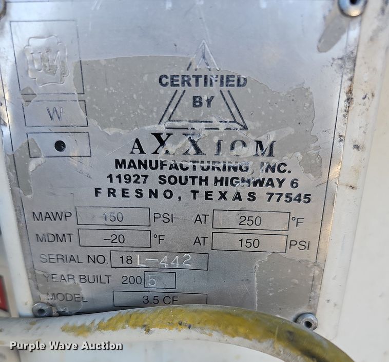 image for item NJ9811 2005 Schmidt Axxiom 3.5CF  sandblaster