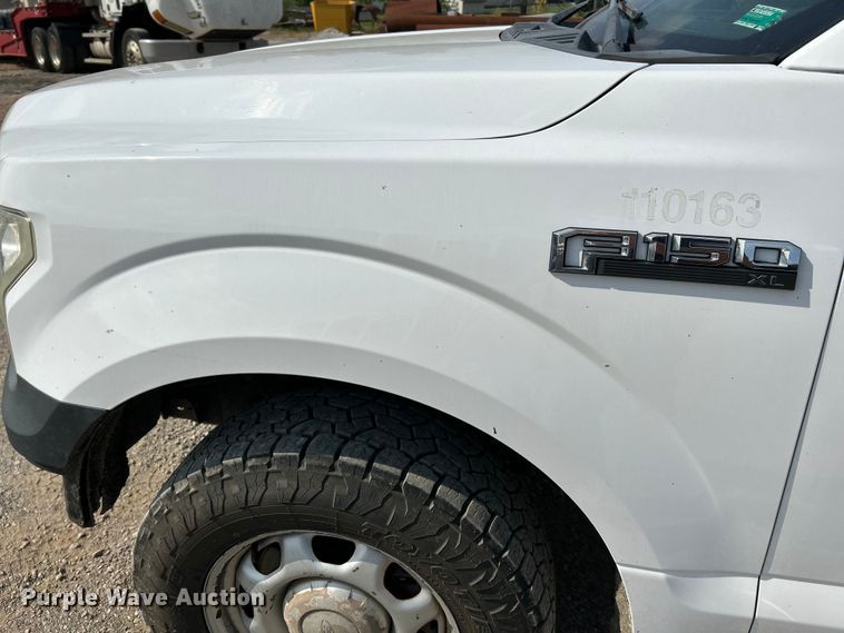 image for item NL9634 2015 Ford F150 XL SuperCab pickup truck