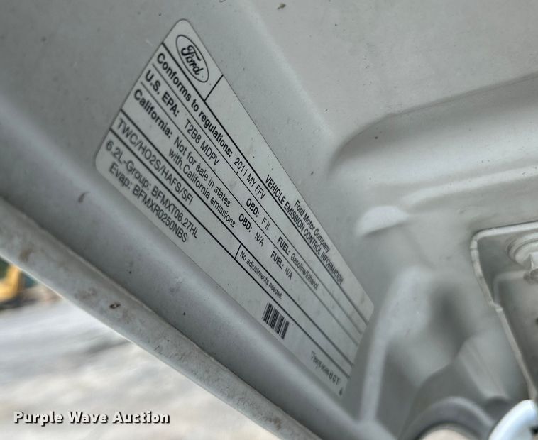 image for item NL9635 2011 Ford F250 Super Duty XL  SuperCab pickup truck