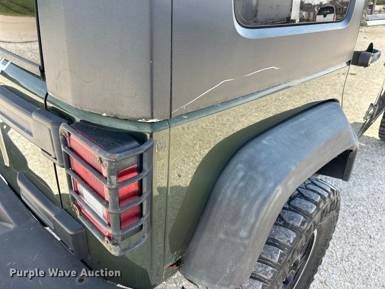 image for item NL9646 2008 Jeep Wrangler SUV