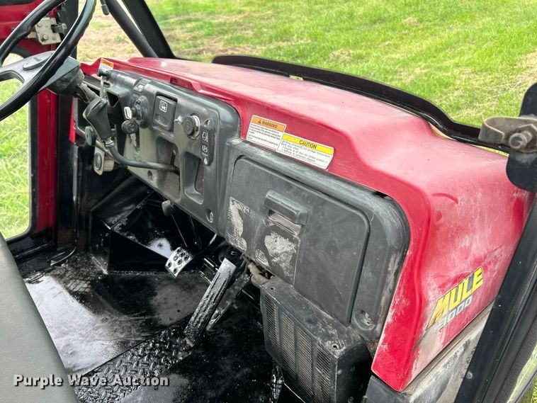 image for item NL9651 2008 Kawasaki  Mule 3000 utility vehicle