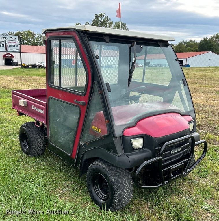 image for item NL9652 2007 Kawasaki  Mule 3000 utility vehicle