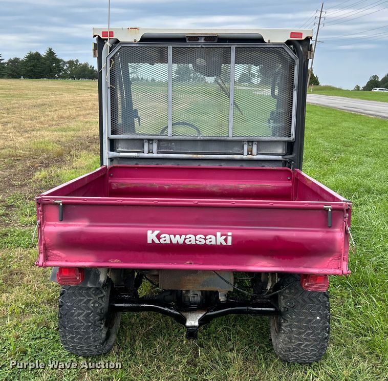 image for item NL9652 2007 Kawasaki  Mule 3000 utility vehicle