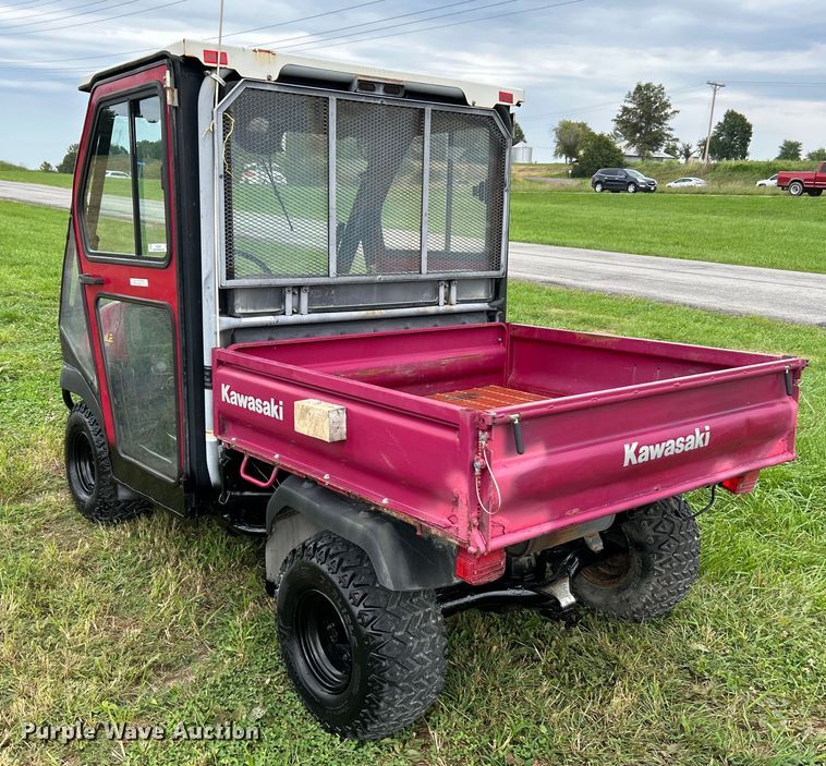 image for item NL9652 2007 Kawasaki  Mule 3000 utility vehicle
