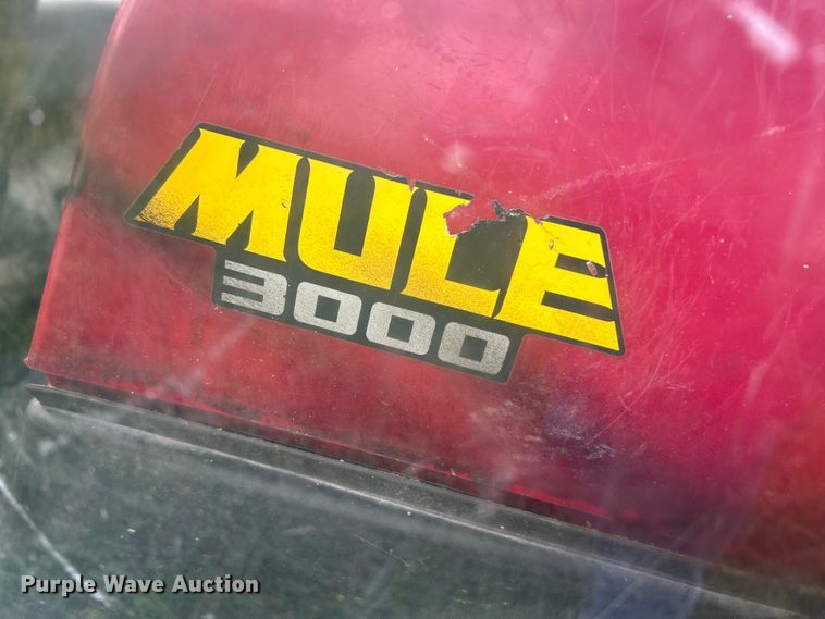 image for item NL9652 2007 Kawasaki  Mule 3000 utility vehicle