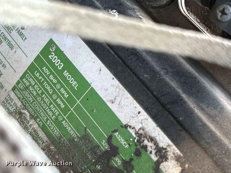 image for item NL9660 2003 Ford F450 Super Duty XL Crew Cab dump truck