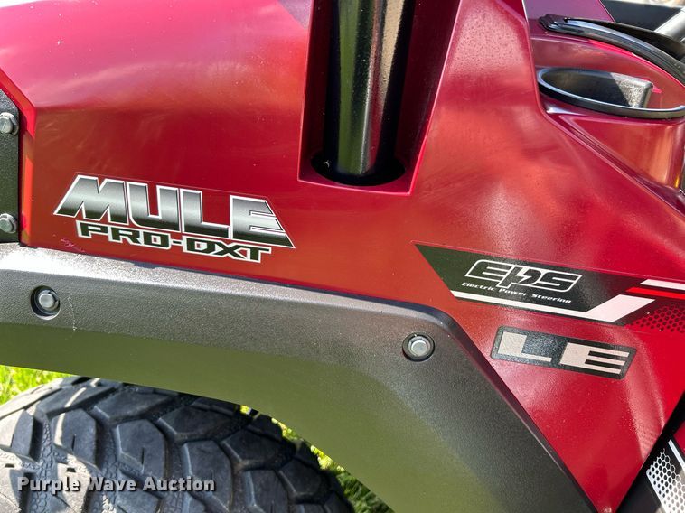 image for item NL9667 2016 Kawasaki Mule Pro-DXT  utility vehicle