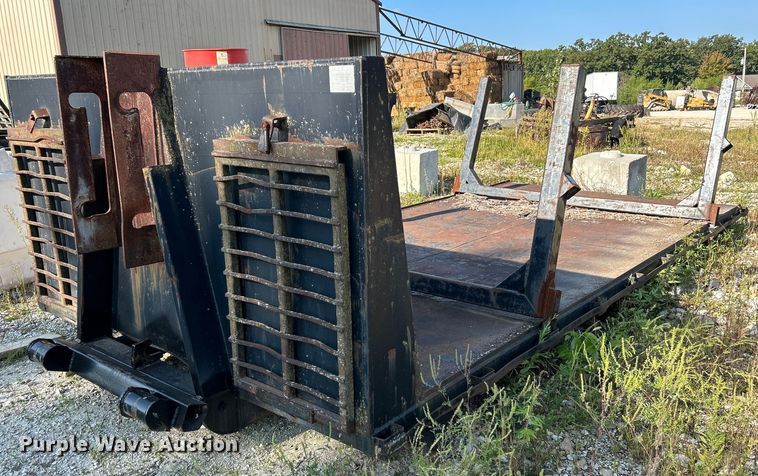 image for item NL9671 2001 KL Metal Fabricating, Inc.  hook lift flatbed