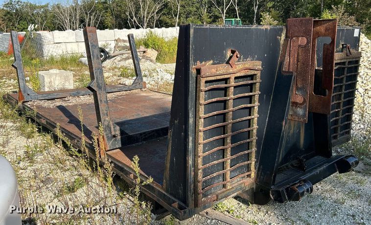 image for item NL9671 2001 KL Metal Fabricating, Inc.  hook lift flatbed