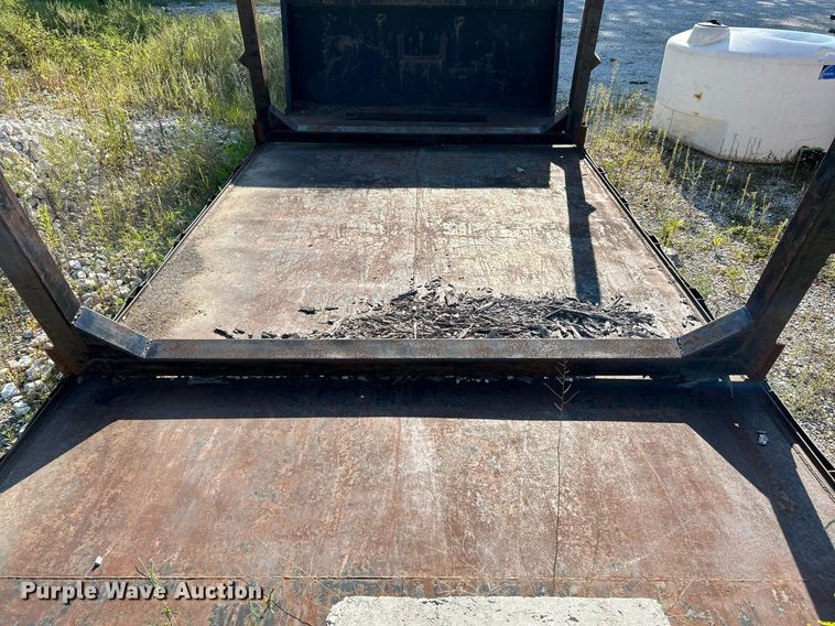 image for item NL9671 2001 KL Metal Fabricating, Inc.  hook lift flatbed