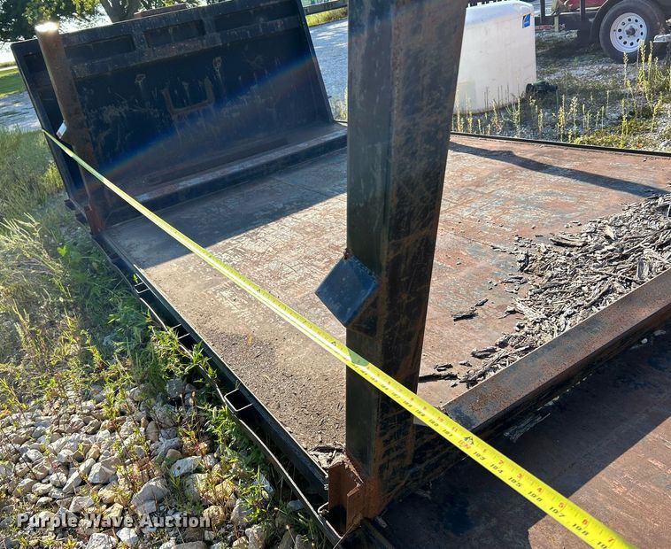 image for item NL9671 2001 KL Metal Fabricating, Inc.  hook lift flatbed