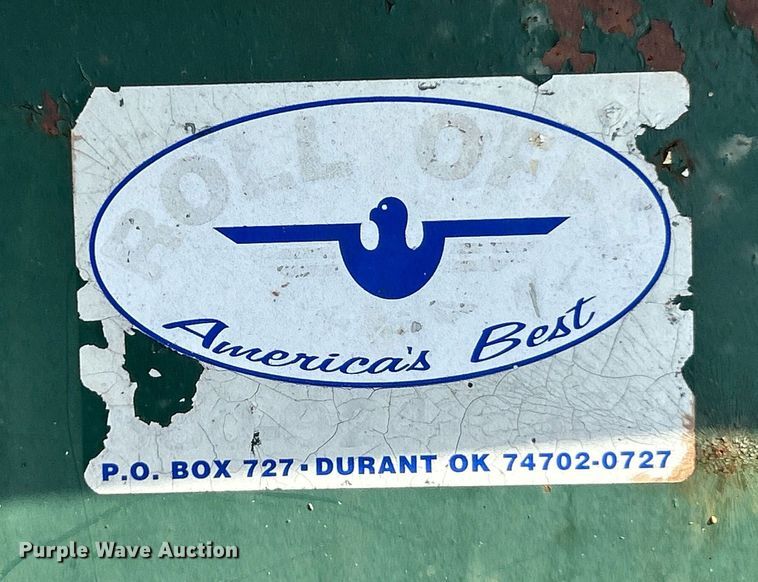 image for item NL9682 America's Best  roll-off dumpster