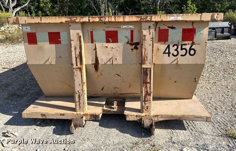 image for item NL9683 America's Best  roll-off dumpster