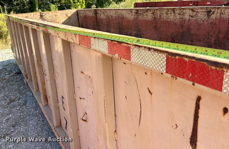 image for item NL9683 America's Best  roll-off dumpster