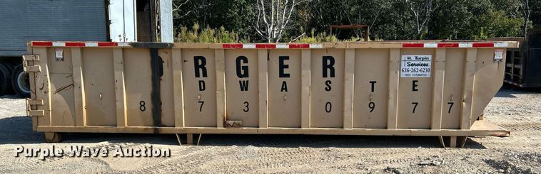 image for item NL9688 America's Best  roll-off dumpster