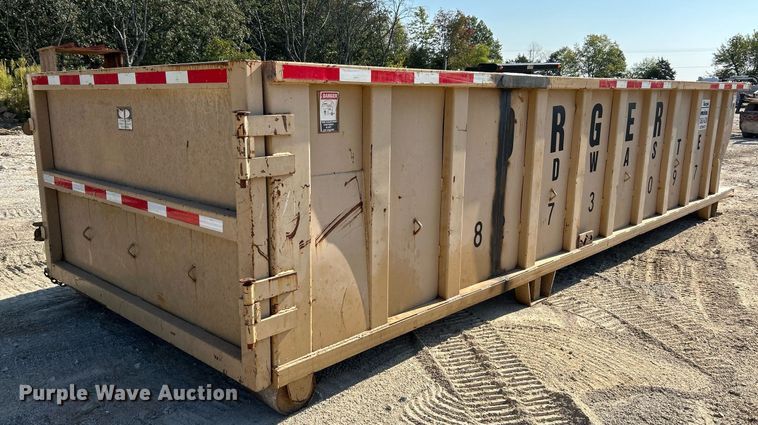 image for item NL9688 America's Best  roll-off dumpster