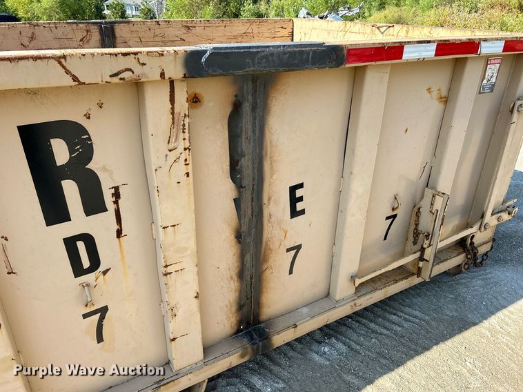 image for item NL9688 America's Best  roll-off dumpster