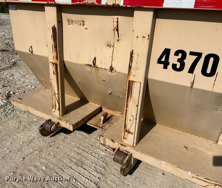 image for item NL9688 America's Best  roll-off dumpster