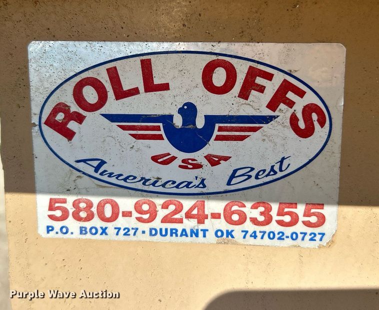 image for item NL9688 America's Best  roll-off dumpster