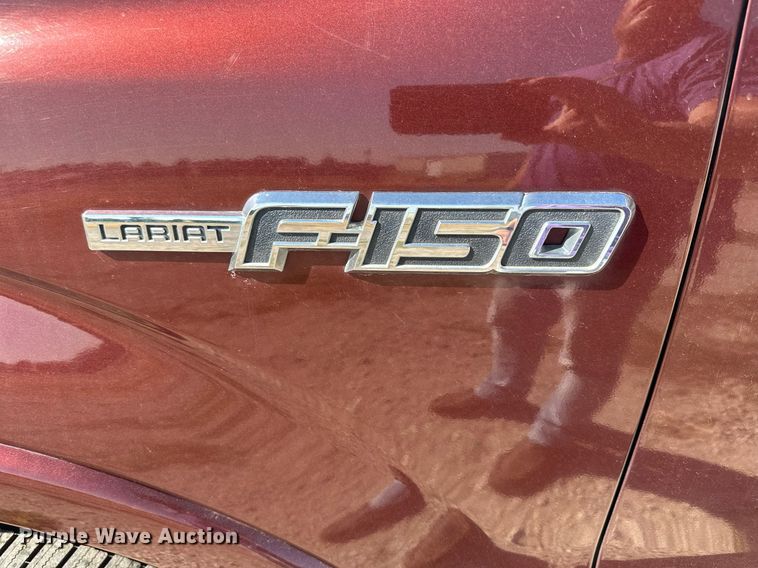 image for item NP9522 2013 Ford F150 Lariat  SuperCrew pickup truck