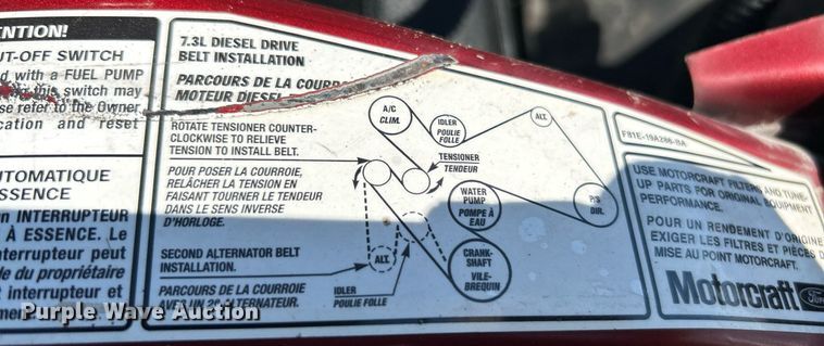 image for item NQ9791 2002 Ford  F350 Super Duty Crew Cab pickup truck