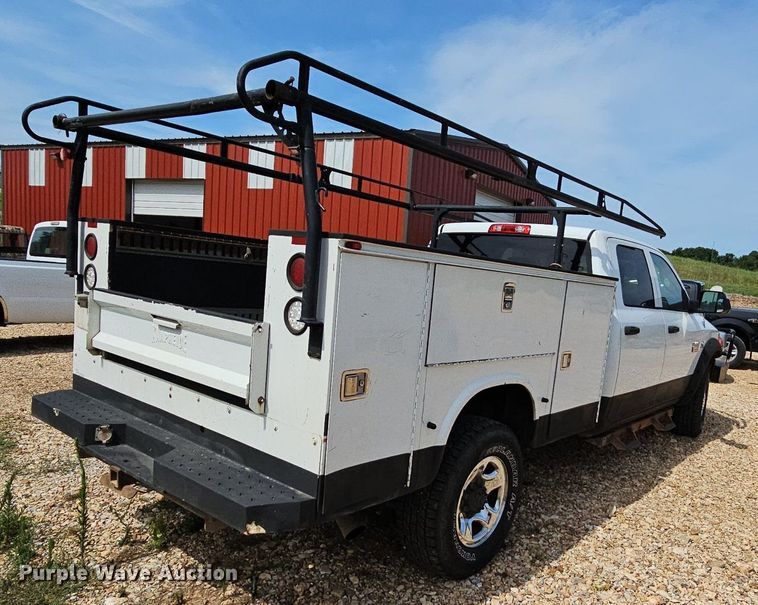 image for item NT9876 2012 Dodge Ram 2500HD  Crew Cab utility bed pickup truck