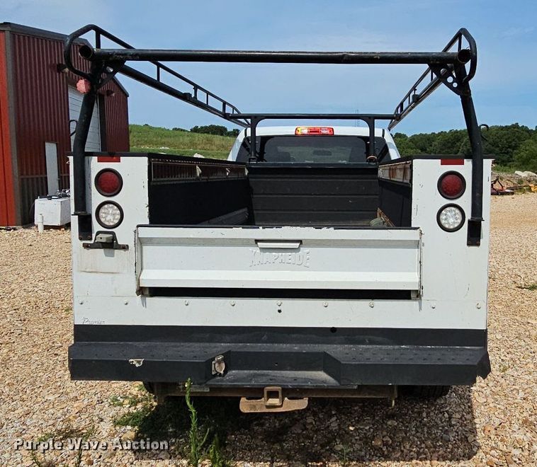 image for item NT9876 2012 Dodge Ram 2500HD  Crew Cab utility bed pickup truck