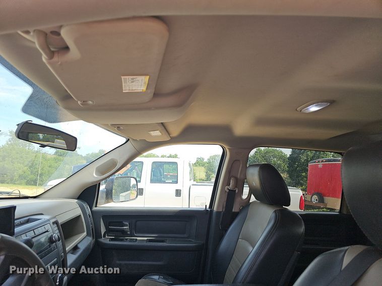 image for item NT9876 2012 Dodge Ram 2500HD  Crew Cab utility bed pickup truck