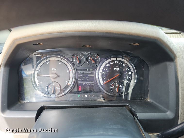 image for item NT9876 2012 Dodge Ram 2500HD  Crew Cab utility bed pickup truck