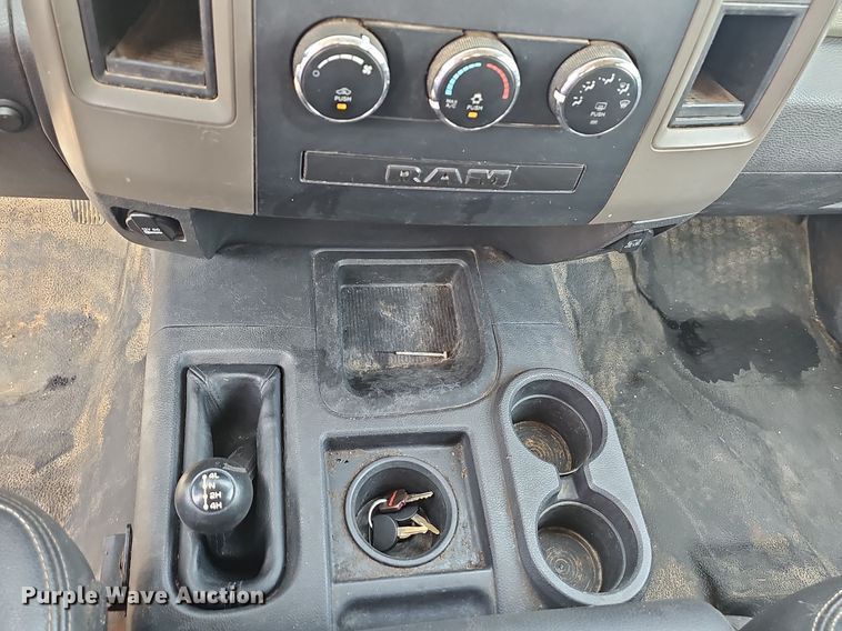 image for item NT9876 2012 Dodge Ram 2500HD  Crew Cab utility bed pickup truck