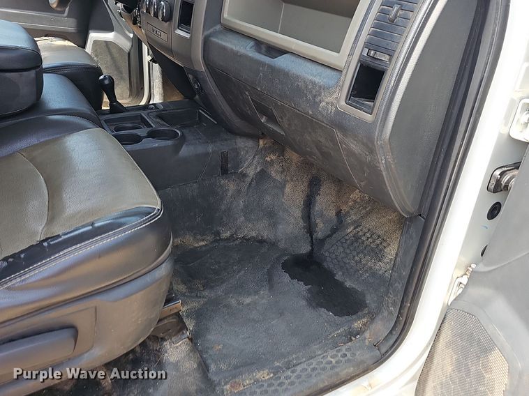 image for item NT9876 2012 Dodge Ram 2500HD  Crew Cab utility bed pickup truck