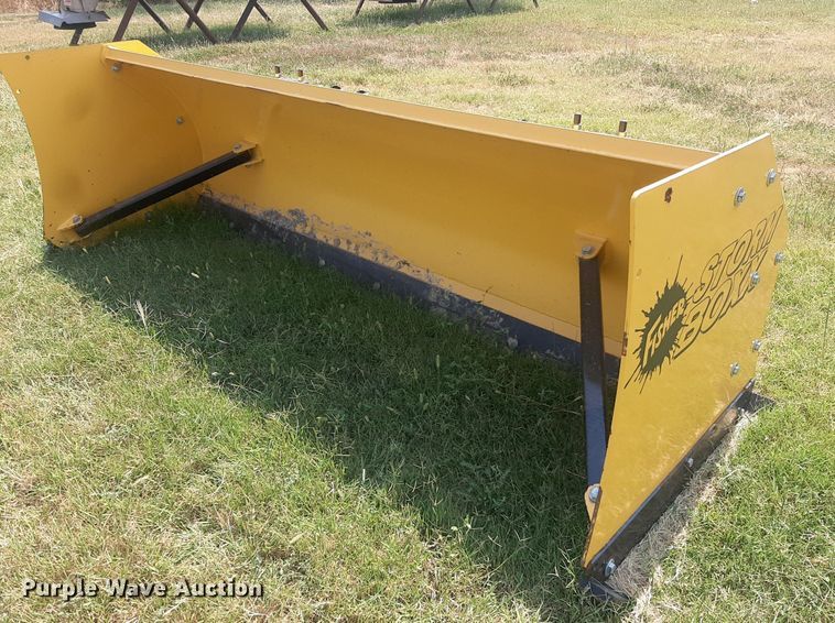 image for item NV9282 Fisher Storm Boxx  skid steer snow pusher