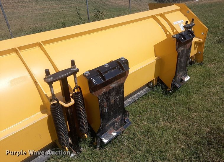 image for item NV9282 Fisher Storm Boxx  skid steer snow pusher