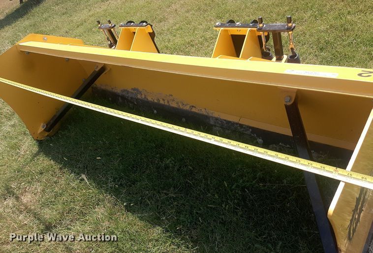 image for item NV9282 Fisher Storm Boxx  skid steer snow pusher