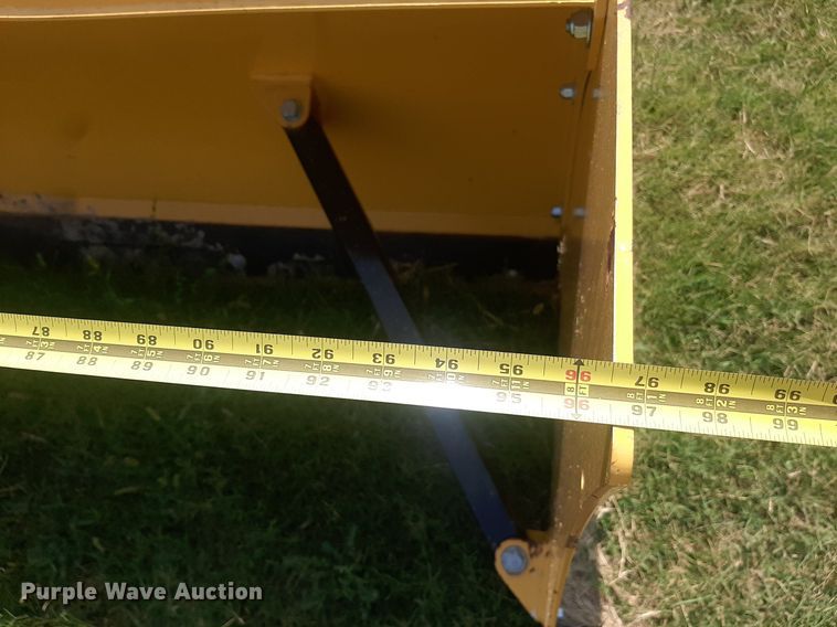 image for item NV9282 Fisher Storm Boxx  skid steer snow pusher