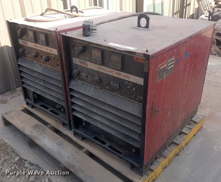 image for item NV9291 (2) Lincoln IdealArc R3R-400 welders