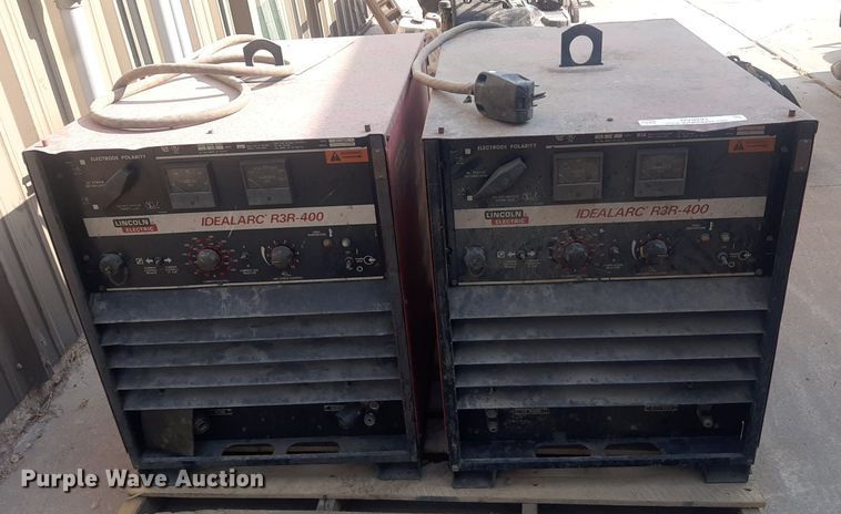 image for item NV9291 (2) Lincoln IdealArc R3R-400 welders