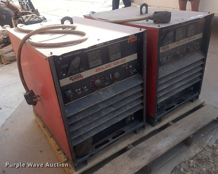 image for item NV9291 (2) Lincoln IdealArc R3R-400 welders