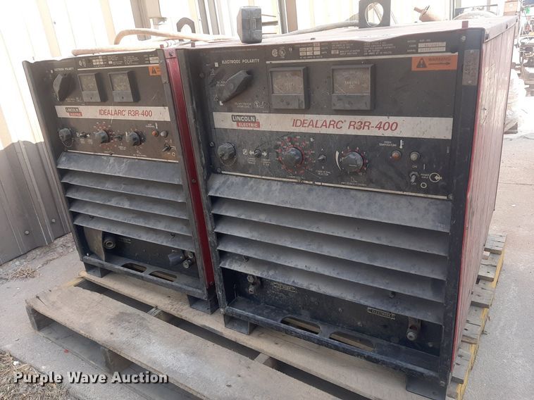 image for item NV9291 (2) Lincoln IdealArc R3R-400 welders