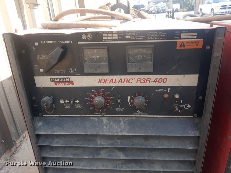 image for item NV9291 (2) Lincoln IdealArc R3R-400 welders