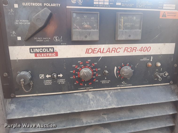 image for item NV9291 (2) Lincoln IdealArc R3R-400 welders