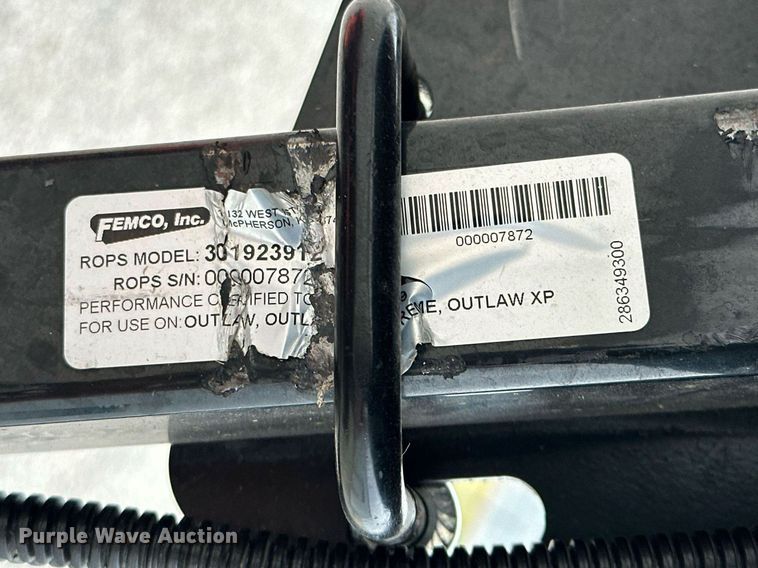 image for item NX9700 2015 Bad Boy Outlaw XP  ZTR lawn mower