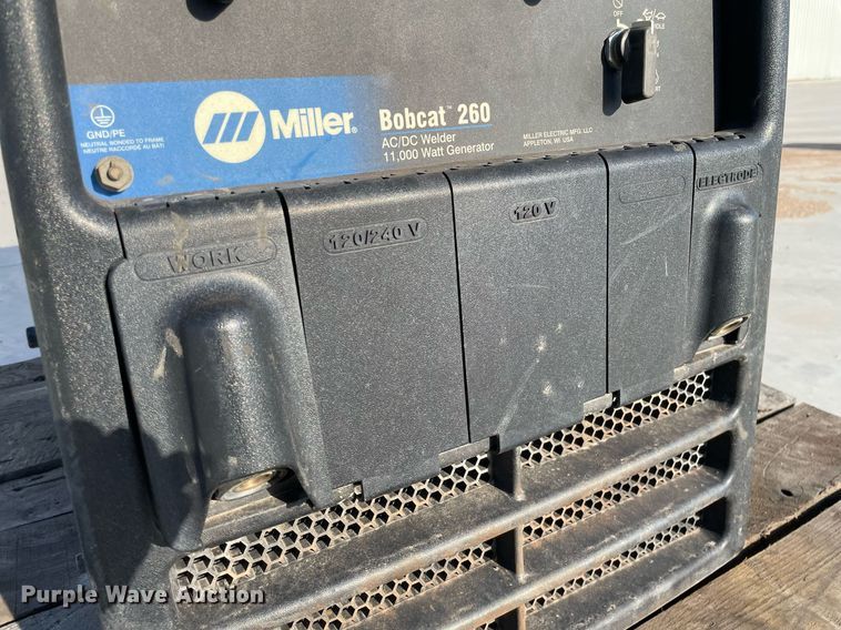 image for item NX9752 Miller Bobcat 260  welder/generator
