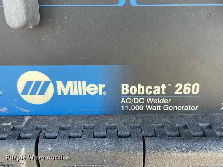 image for item NX9752 Miller Bobcat 260  welder/generator
