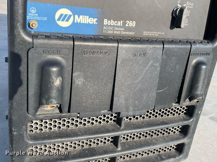 image for item NX9755 Miller Bobcat 260  welder/generator