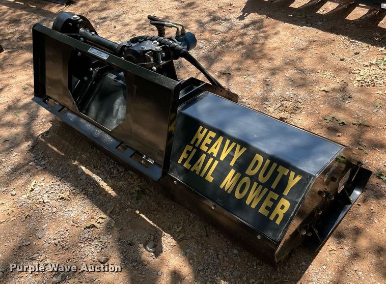 image for item NY9798 2023 Mower King SSEFGC175  skid steer flail mower